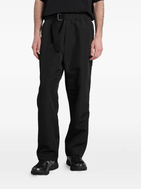 Peacemaker Oamc belted straight-leg trousers Black PCM3OP01APL003