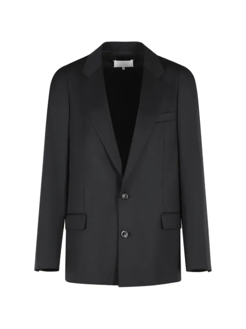 Maison Margiela single-breasted virgin wool blazer Black S67BN0076M35910