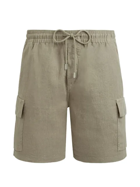 Vilebrequin drawstring cargo shorts Neutrals AOOAU101