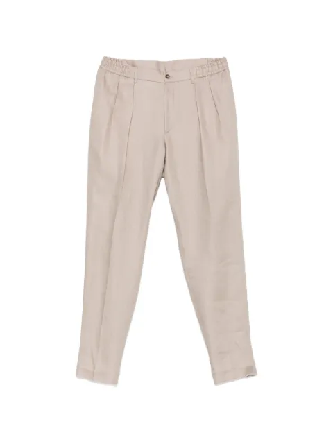 Tagliatore belt-loops trousers Neutrals PGORD24340021