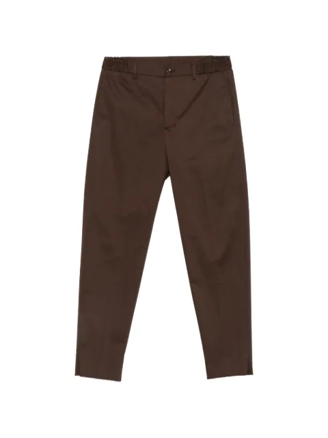 Tagliatore belt-loops trousers Brown PGARCONI70010