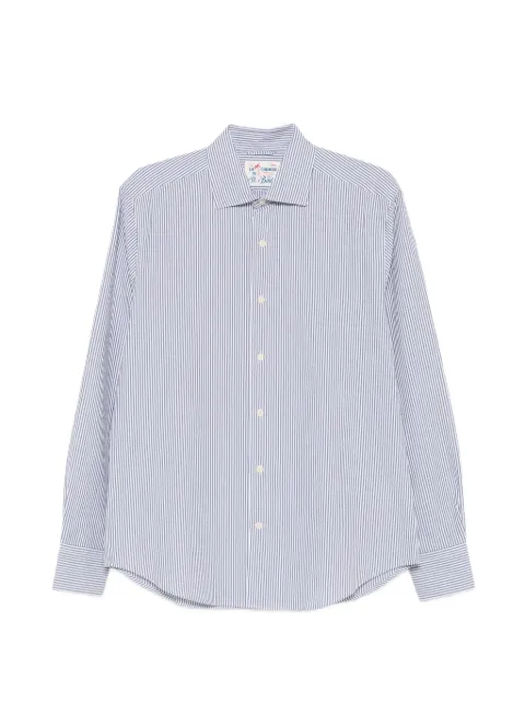 MC2 Saint Barth Pamplona vertical-stripe shirt White PAMP001