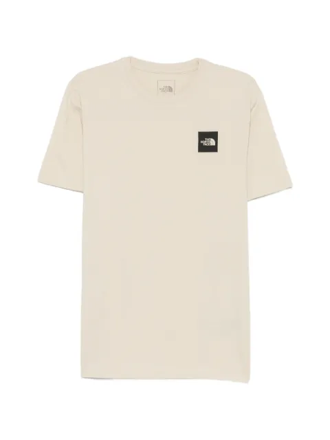 The North Face logo-print T-shirt Neutrals NF0A8G9CDOM