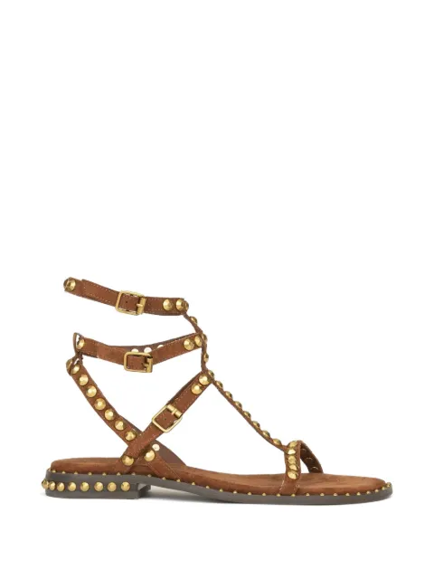 Ash Play stud-embellished sandals Brown S26PLAY
