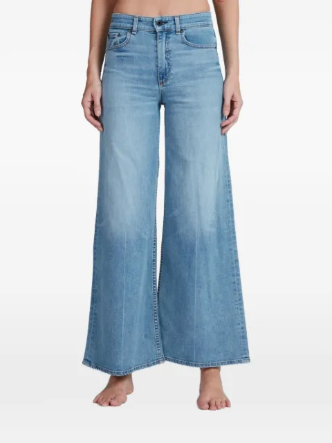 ASKK NY faded wide-leg jeans Blue W1254K015JIB