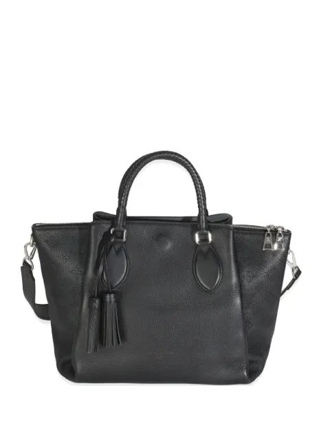 Louis Vuitton Pre-Owned 2018 Monogram Mahina Haumea leather tote bag Black 148836