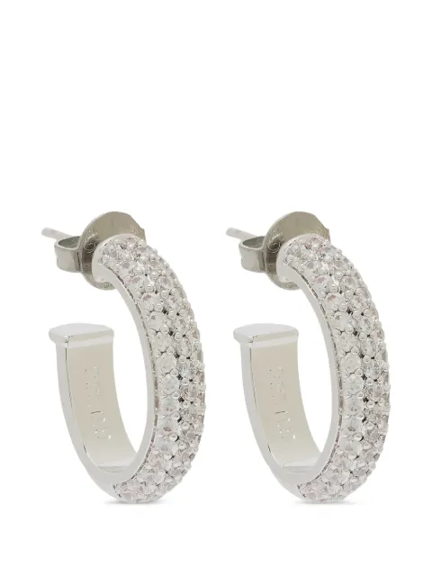 GUESS USA Essenza embellished earrings Silver JUBE06020JW