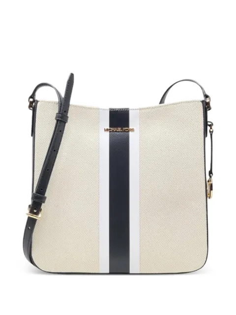 Michael Kors large Jet Set Travel striped shoulder bag Neutrals 35S3GTVM3C