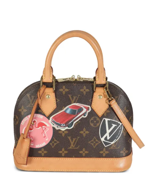Louis Vuitton Pre-Owned 2016 Monogram World Tour Alma BB handbag Brown 147957