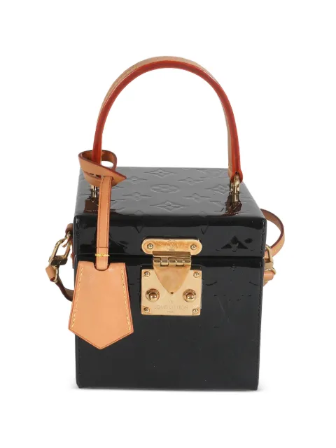 Louis Vuitton Pre-Owned 2019 Vernis Bleecker Box tote bag Black 148162