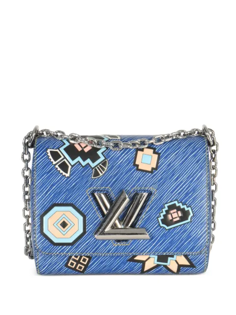 Louis Vuitton Pre-Owned 2015 Aztec Epi Twist shoulder bag Blue 151354