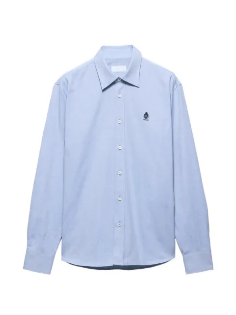 Prada cotton shirt Blue UCN666SWMO1926