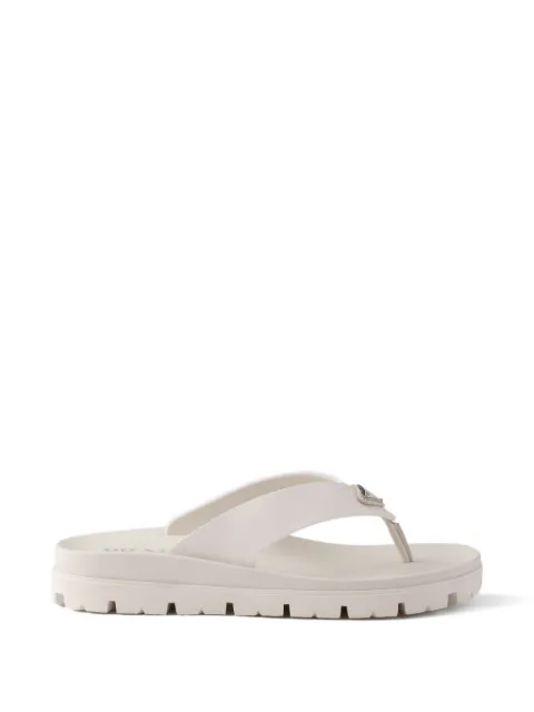 Prada rubber thong sandals White 2Y3130FG0013LKK
