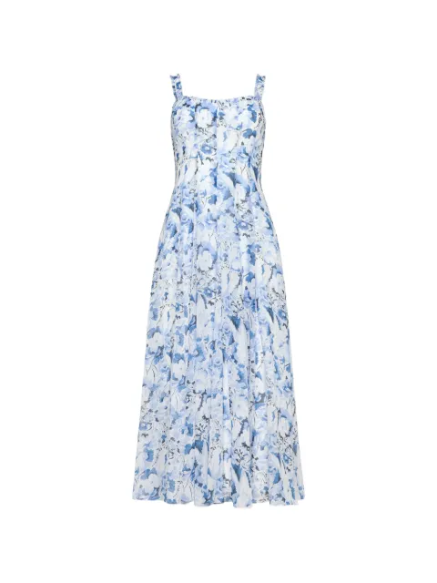 Cinq A Sept Marmo Heirloom Petals floral-print dress Blue ZD300111752Z