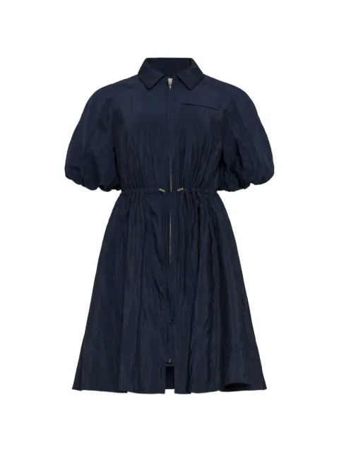 Cinq A Sept Macauly drawstring-waist dress Blue ZD34285130Z