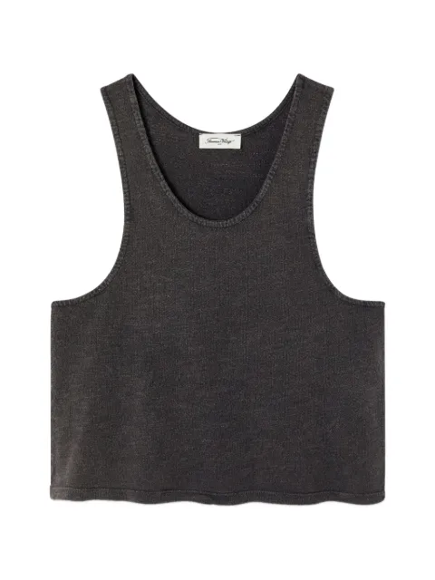 American Vintage Pojy crew-neck tank top Grey POJ01A