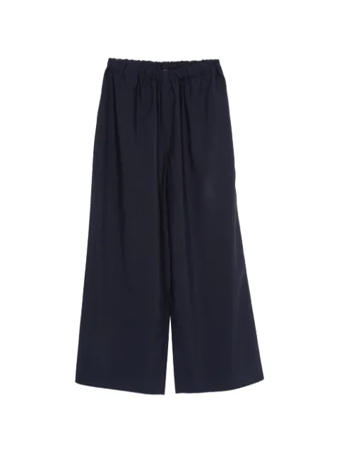 Sofie D'hoore Pavon elasticated-waist palazzo pants Blue PAVON