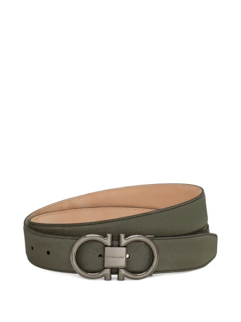 Ferragamo adjustable Gancini belt Grey 794689