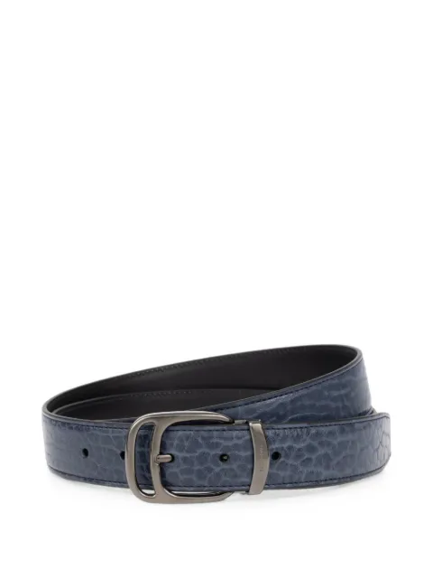 Ferragamo reversible and adjustable belt Blue 795627