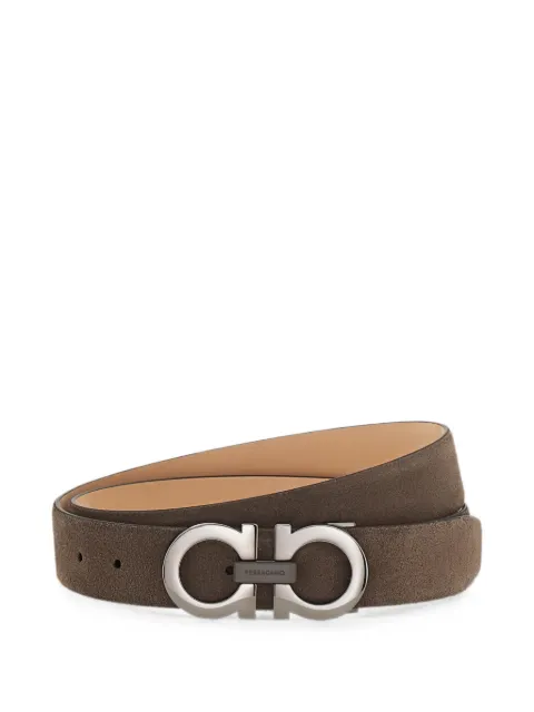 Ferragamo adjustable Gancini belt Brown 796525