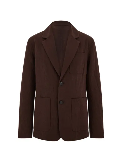 Ferragamo single breasted blazer Brown 793766