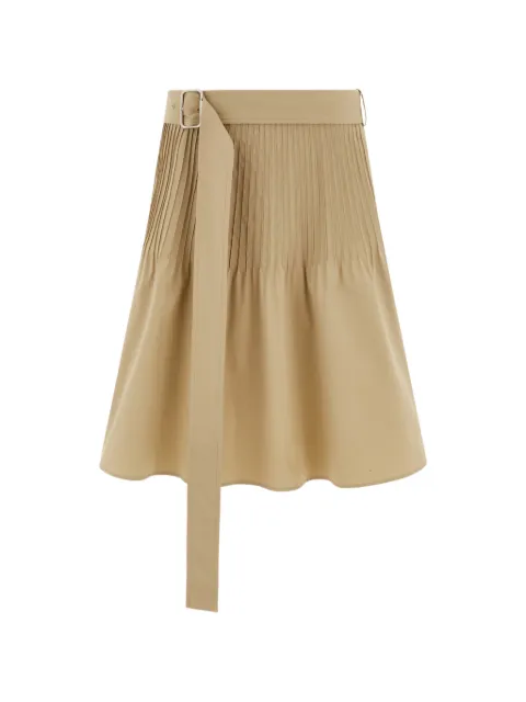 Ferragamo skirt with micro detail Neutrals 793982