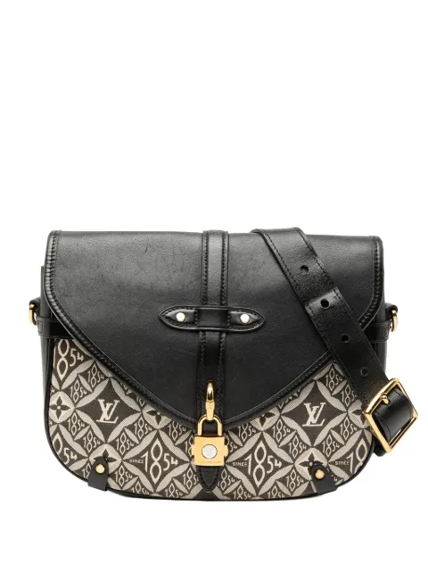 Louis Vuitton Pre-Owned 2020 Since 1854 Neo Saumur MM crossbody bag Black WNQ4BE0ESYICBSR1