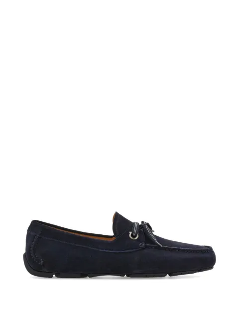 Ferragamo laced driver loafers Blue 793735