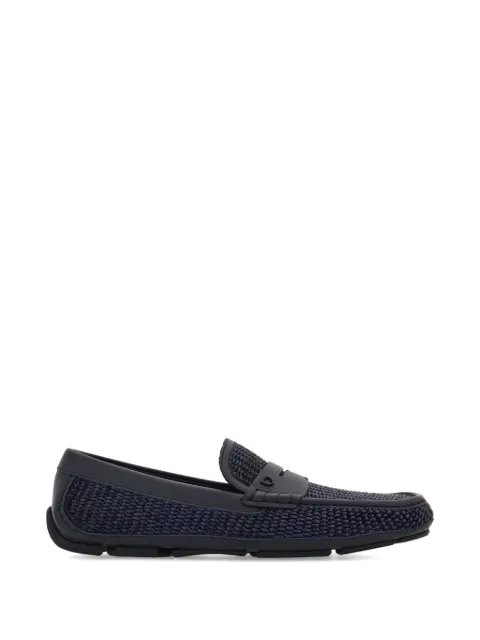Ferragamo penny driver loafers Blue 792894