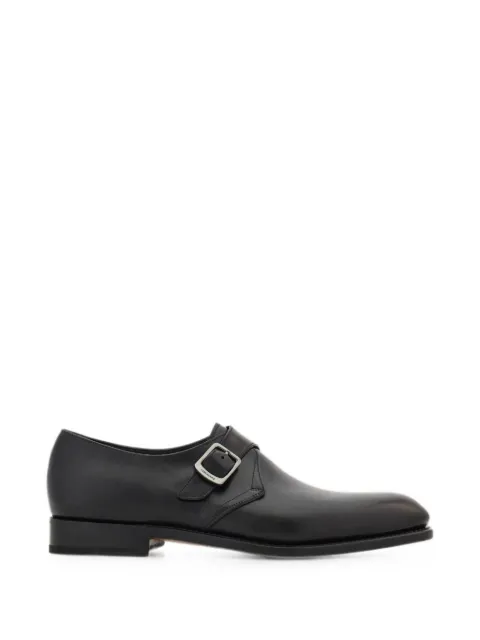 Ferragamo Tramezza single-monkstrap shoes Black 794890