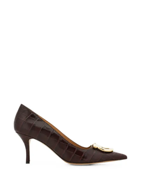 Ferragamo Maxi Gancini pumps Brown 794992