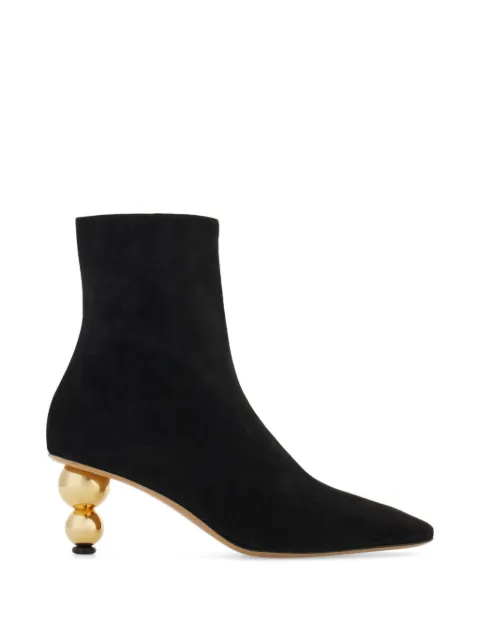 Ferragamo Spherical heel ankle boots Black 794911