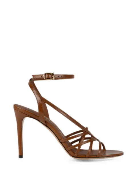 Ferragamo strappy sandals Brown 795535