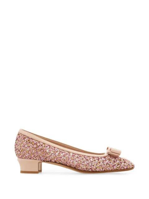 Ferragamo Vara bow pumps Pink 793664