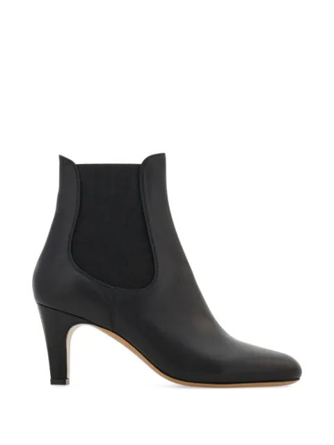 Ferragamo Mid heel Chelsea boots Black 795002