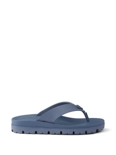 Prada rubber thong sandals Blue 2Y3130FG0013LKK