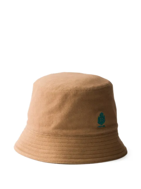 Prada old piqué bucket hat Neutrals 1HC13719OV