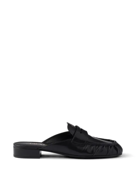Prada leather mules Black 1D174OF020007