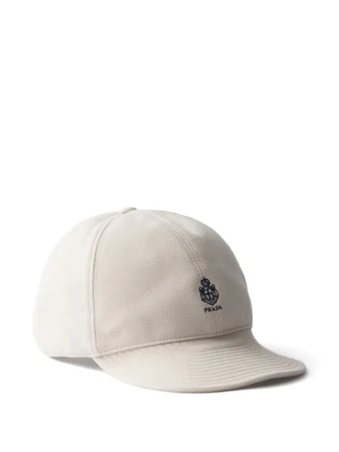 Prada old piqué baseball cap Neutrals 2HC50419OV