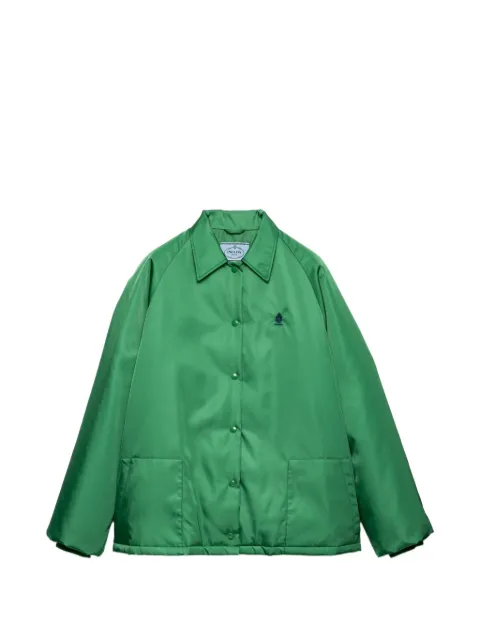 Prada Re-Nylon blouson jacket Green 29Y365SOOO1WQ8