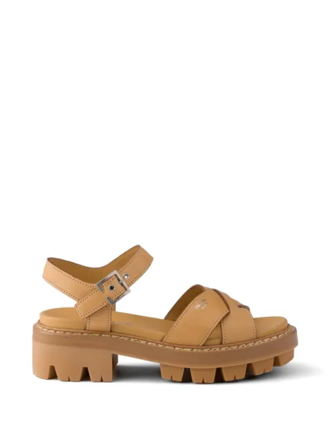 Prada leather sandals Neutrals 1X498OF055070