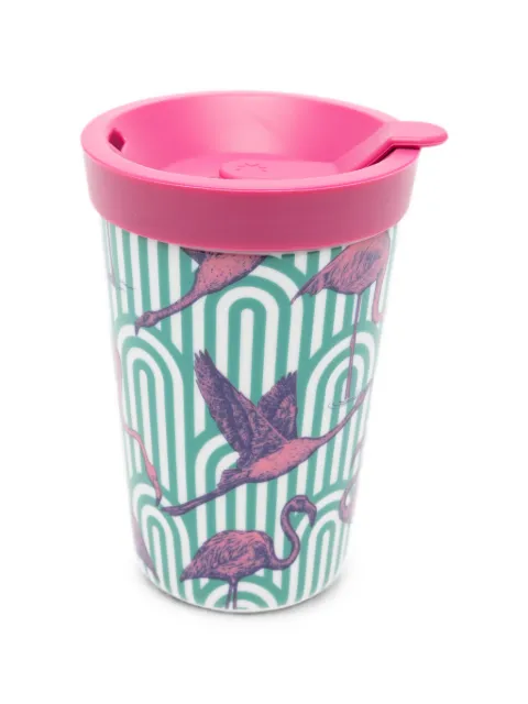 SIEGER by FÜRSTENBERG flamingo-print cup (0.40L) Green OB18122061129