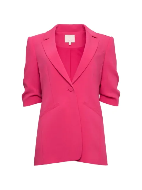 Cinq A Sept Khloe short-sleeve blazer Pink ZJ4791319Z