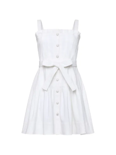 Cinq A Sept Branwen pleated dress White ZD344811442Z