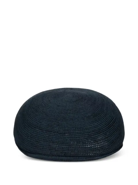 Borsalino woven flat cap Blue 14126711F5