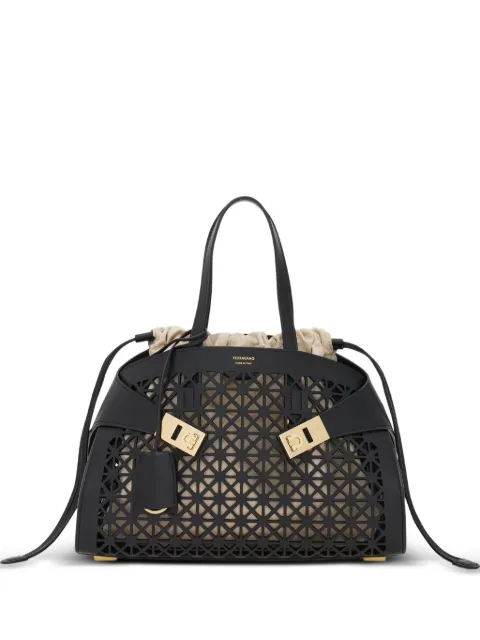 Ferragamo Hug handbag (M) Black 793423