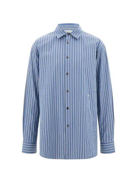 Ferragamo poplin shirt Blue 793339
