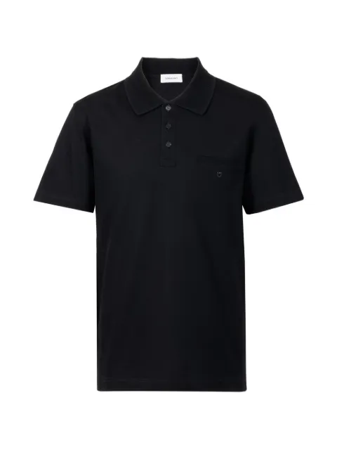 Ferragamo cotton polo shirt Black 791744