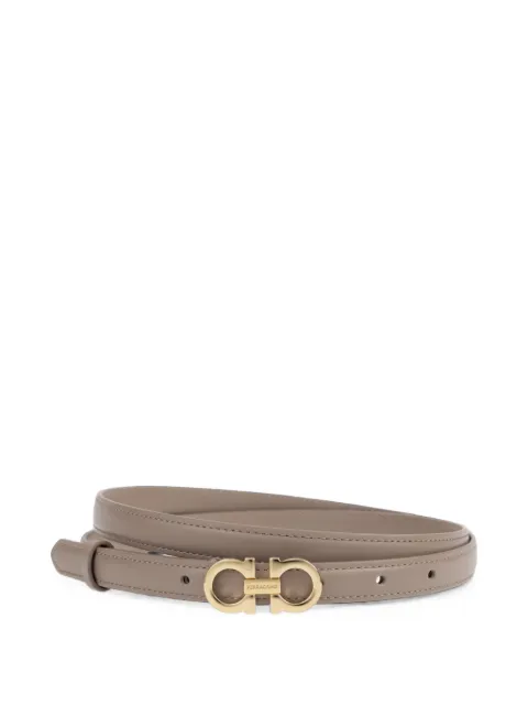 Ferragamo sized Gancini belt Neutrals 794033