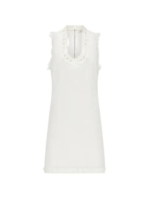 Ferragamo short denim dress White 793942